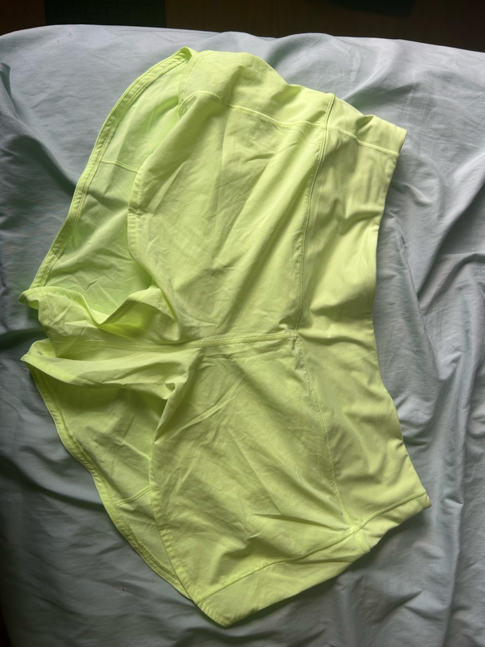 lululemon athletica Neon Lime Shorts